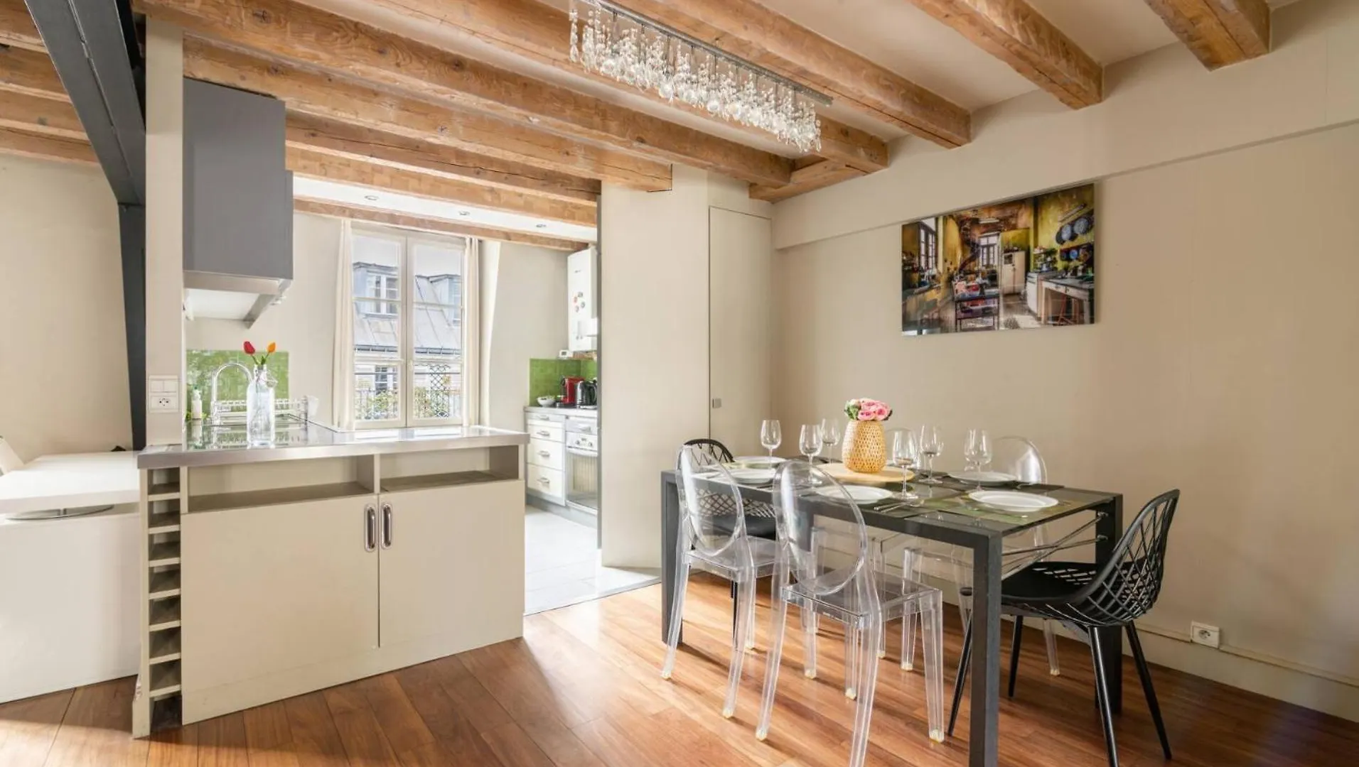 Apartment Appartement 3 Pieces Hotel De Ville Paris